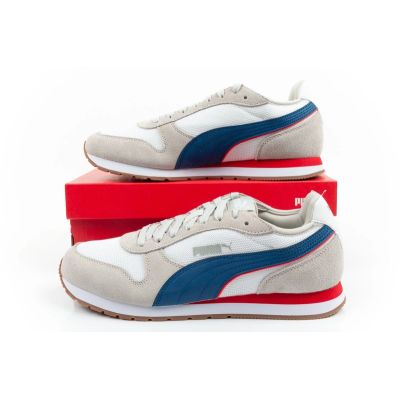 10. Puma Herren-Sneaker ST Miler, modisch und bequem, hellgrau-weiß