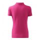 2. Malfini Cotton W MLI-21340 lila rotes Poloshirt
