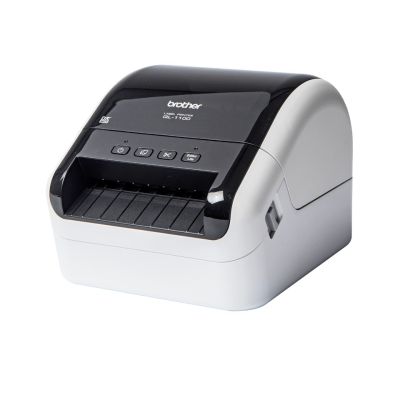 3. Brother QL-1100C | Thermodrucker | Etikettendrucker | Glänzend Schwarz/Weiß