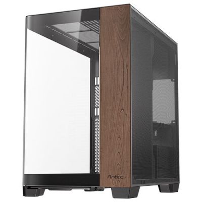9. Antec C Curve Holz Full Tower Schwarz, Transparent, Holz