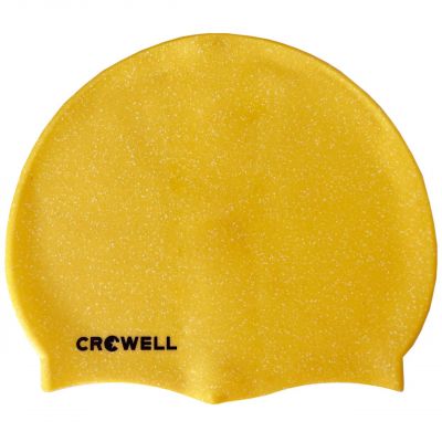 5. Crowell Recycling Pearl Silikon-Badekappe, Gelb, Farbe 7