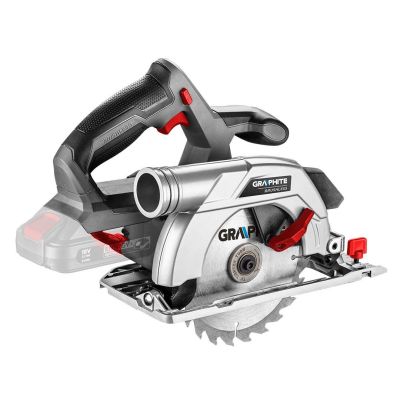 Graphite 58G023 Tragbare Kreissäge 16,5 cm Grau, Rot, Silber 4200 U/min