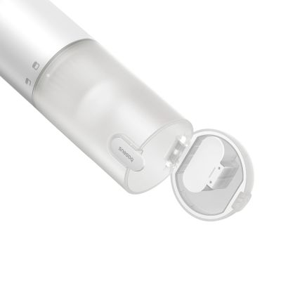 4. Baseus A3lite Akku-Autostaubsauger mit Matratzenpumpe – Weiß