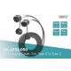 4. Digitus EV-Ladekabel, Typ 2-Typ 2, Einphasig 230 V, 32 A, 7,4 kW, 5 m