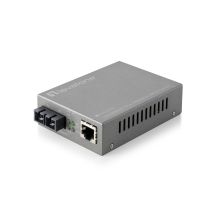 LevelOne Web Smart Series FVS-3120 Medienkonverter - RJ-45 / SC Einzelmodus - Bis zu 20 km (FVS-3120)