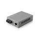 LevelOne Web Smart Series FVS-3120 Medienkonverter - RJ-45 / SC Einzelmodus - Bis zu 20 km (FVS-3120)