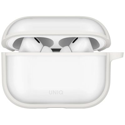 2. Uniq Veren Hülle für AirPods Pro 3 – Weiß