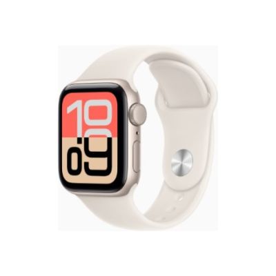 3. Apple Watch SE (3. Generation) OLED 40 mm Digital 324 x 394 px Touchscreen Beige Wi-Fi GPS