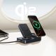8. Baseus NOMOS ND11 67W 6-in-1 Kabellose Ladestation mit zwei Steckdosen – Schwarz