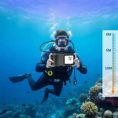 8. Tech-Protect IPX8 Pro wasserdichte Handyhülle – Grau und Schwarz