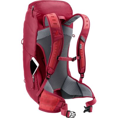 6. Deuter AC Lite 24 Wanderrucksack, Kirsche/Masala