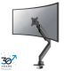 18. Tischhalterung für Neomounts NM-D775BLACKPLUS 10-49"-Monitore – Gasfeder – Topfix – 180°-Begrenzer