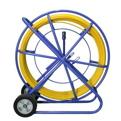 2. Extralink Pilot-Kabelzieher Pilot 8 mm 200 m GFK Glasfaser, Durchmesser 8 mm, Länge 200 m, Gelb