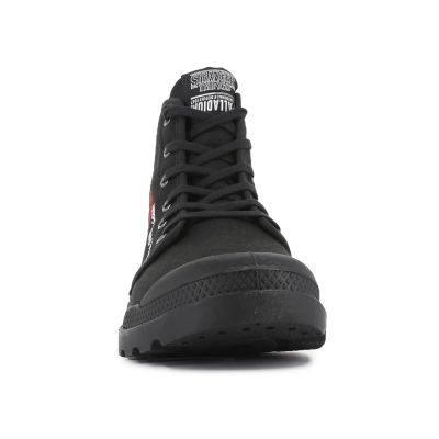 4. Palladium Pampa Hellfire 74496-001-M Ganz Schwarz