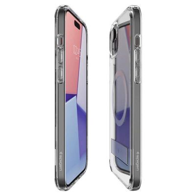 14. Spigen Ultra Hybrid S MagSafe, kristallklar – iPhone 15 Plus