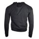 2. Nike Standard Issue Kapuzenpullover mit durchgehendem Reißverschluss, Damen, Schwarz/Hellelfenbein - CU3793-010