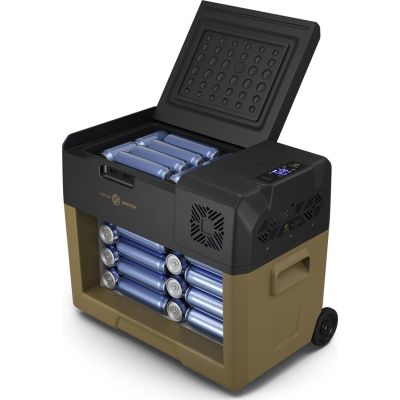 5. Peme Expedition 39 L Reisekühlschrank, elektrisch, braun