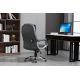 21. Activejet beheizter Massage-Bürostuhl YK7304 Grau