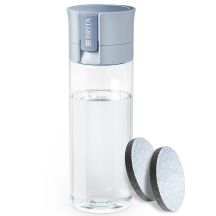 Brita Vital Filterflasche, pastellblau, 2 Scheiben