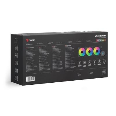 4. SAVIO ARGB 360MM VELOX CPU-WASSERKÜHLER