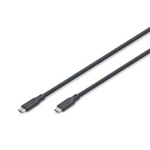 Digitus Silikon-USB-Kabel, USB 5 Gbit/s, 2 m, Schwarz