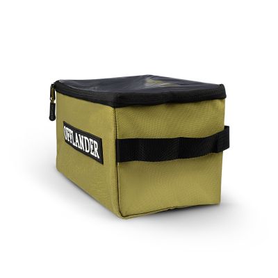7. OFFLANDER Geschlossener Koffer mit transparentem Deckel, PVC, 8 l