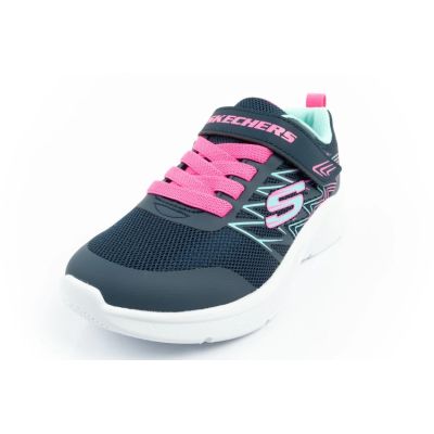 3. Skechers Microspec Kinder-Sportschuhe für Mädchen leicht