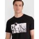 3. Herren-T-Shirt mit Volleyball-Print, Größe 4F 4FRAW25TTSHM3319-20S