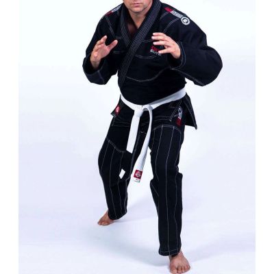 10. Kimono / GI für BJJ-Training – Schwarzer DBX ELITE A0 + A0-GÜRTEL