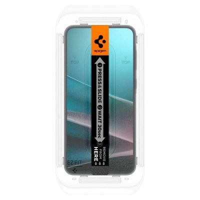 4. Spigen Glas.TR "Ez Fit" Panzerglas 2er-Pack für Samsung Galaxy A36 5G - Transparent
