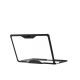 5. UAG Urban Armor Gear Plyo Hülle | Apple MacBook Air 13" (M2 2022) | Eis/(Transparent)
