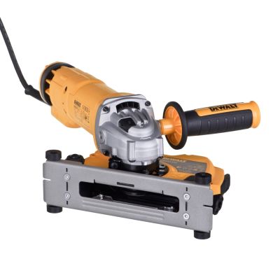 4. DEWALT DWE46107 1400W 125MM Winkelschleifer + Staubschutzhaube