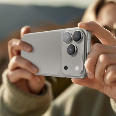 4. AmazingThing Linsenglas für iPhone 17 Pro / Pro Max mit silbernem Aluminiumrahmen