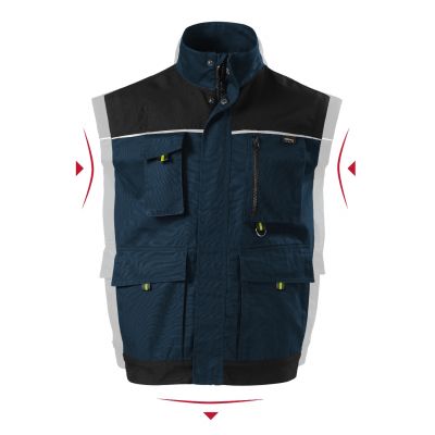 4. Rimeck Ranger M MLI-W5402 Marineblaue Weste
