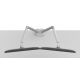 6. Neomounts DS70-250SL2 Monitorhalterung/-ständer für Monitore 81,3 cm (32") Schreibtisch Silber