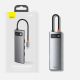 25. Baseus Metal Gleam 8in1 USB-C Hub - USB-C PD 100W 1x HDMI 4K 30Hz 1x SD- und microSD-Kartenleser 3x USB-A 3.2 1xRJ45 - grau
