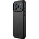 10. Mujjo iPhone 17 Pro Max Schwarze Lederhülle
