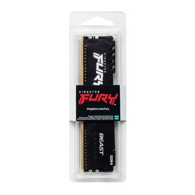 5. Kingston FURY DDR4 16 GB (1 x 16 GB) 3200 MHz CL16 Beast Black