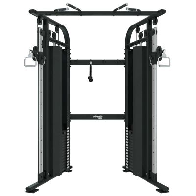 3. VIRTUFIT CC100 KABELÜBERGREIFEND - DOPPELTE VERSTELLBARE SEILROLLE - FUNKTIONSTRAINER