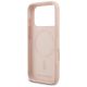 7. Karl Lagerfeld Silikonhülle mit Karl-Skizze und Logo (MagSafe) für iPhone 17 Pro Max – Pink