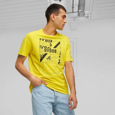 3. Puma Borussia Dortmund FtbCore Graphic Tee M 771857-01