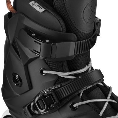 6. NA1601 SLALOM ROLLER SKATES SLAYD BLACK GRÖSSE 45 NILS EXTREME