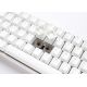 2. Ducky One 3 Mini Gaming-Tastatur, reinweiß, USB, Deutsch, Weiß