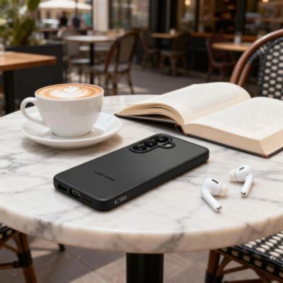 6. Tech-Protect Magmat Hülle für Samsung Galaxy S26 - Schwarz