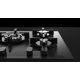 5. Teka GBC 75 Infinity G1 Schwarz Einbaugerät 70 cm Gas 5 Zonen