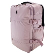 Rosa Flugzeug-Rucksack mit Laptopfach SEMI LINE