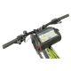 4. TROIKA BKB30/BK Fahrradtasche und Korb, Fronttasche 4L, Nylon, PVC, Plane, Schwarz