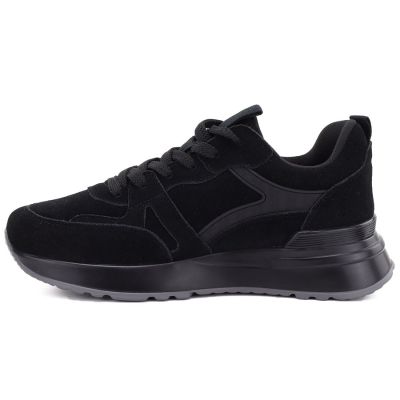 3. Damenschuhe aus schwarzem Leder Vinceza FIO27-67006