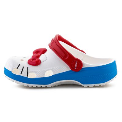 4. Crocs Iam Hello Kitty Classic Jr 209454-100 Pantoletten
