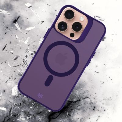 25. 3mk Smoke MagCase für iPhone 16 Pro – Lila